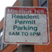 Resident Parking Sign (75)