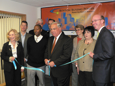 Boston Buying Power Ribbon Cutting