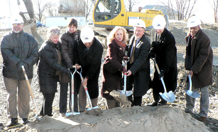 Officials break ground for Kasanof Apartments