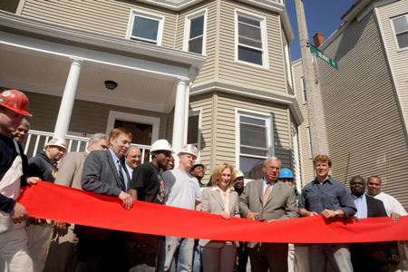 Hendry Street Ribbon Cutting