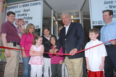 West Roxbury Ribbon Cutting