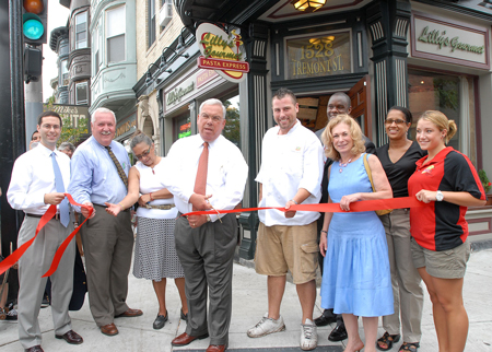 Lilly's ribbon cutting