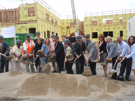 Residences at Neponset ribbon cutting