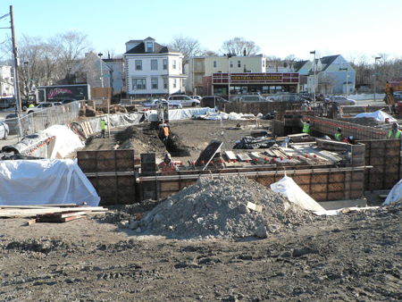 Kasanov Apartments construction site
