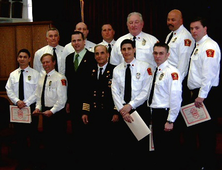 boston glen campbell promoted cityofboston gov fire engine ladder city ranks lieutenants joining officer were
