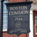Boston Common Sign