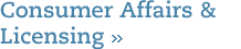 Consumer Affairs and Licensing