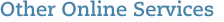 Other Online Services