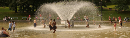 Frog Pond Spray Pool by Jack Snyder